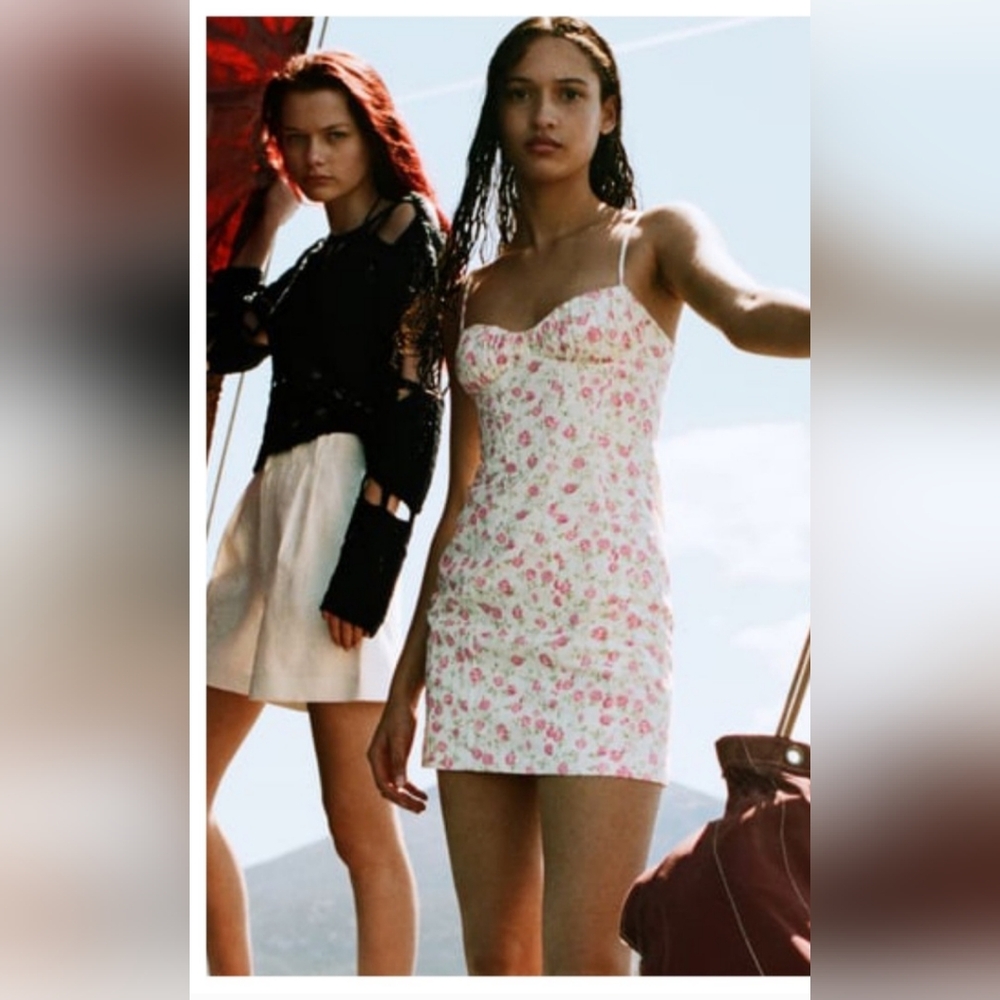 ZARA corset dress